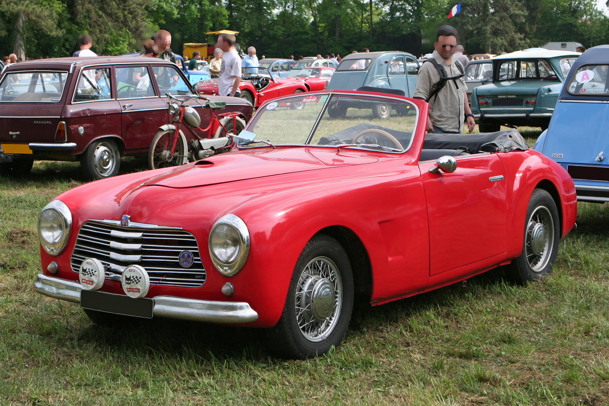 Simca 8 cabriolet sport