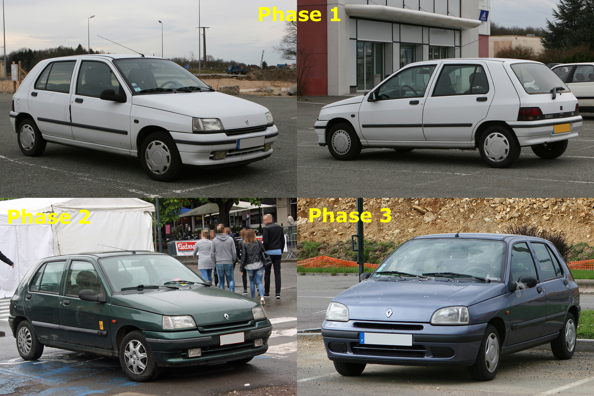 Renault Clio 1 phase 1