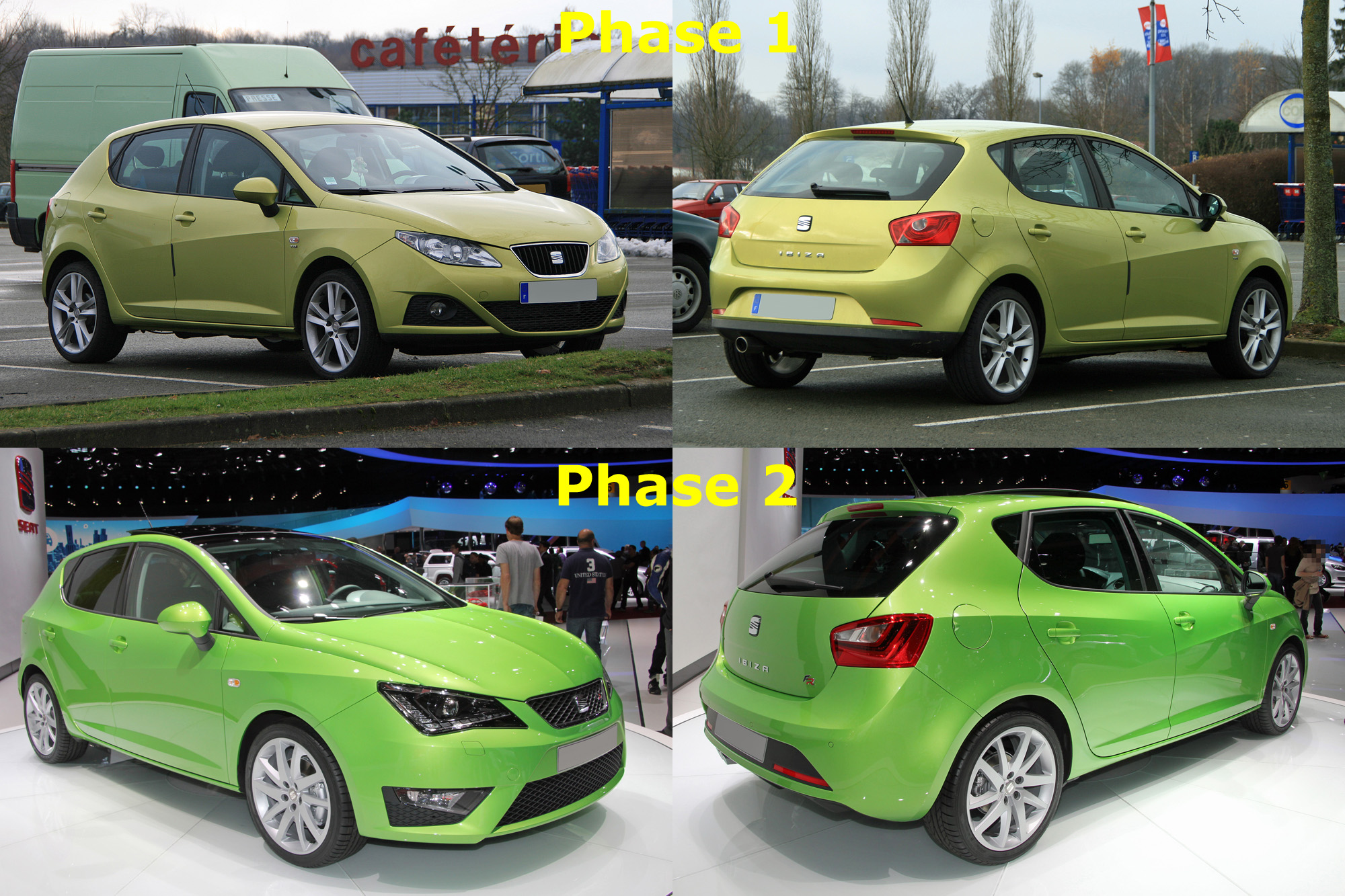 Seat  Ibiza 4 phase 1