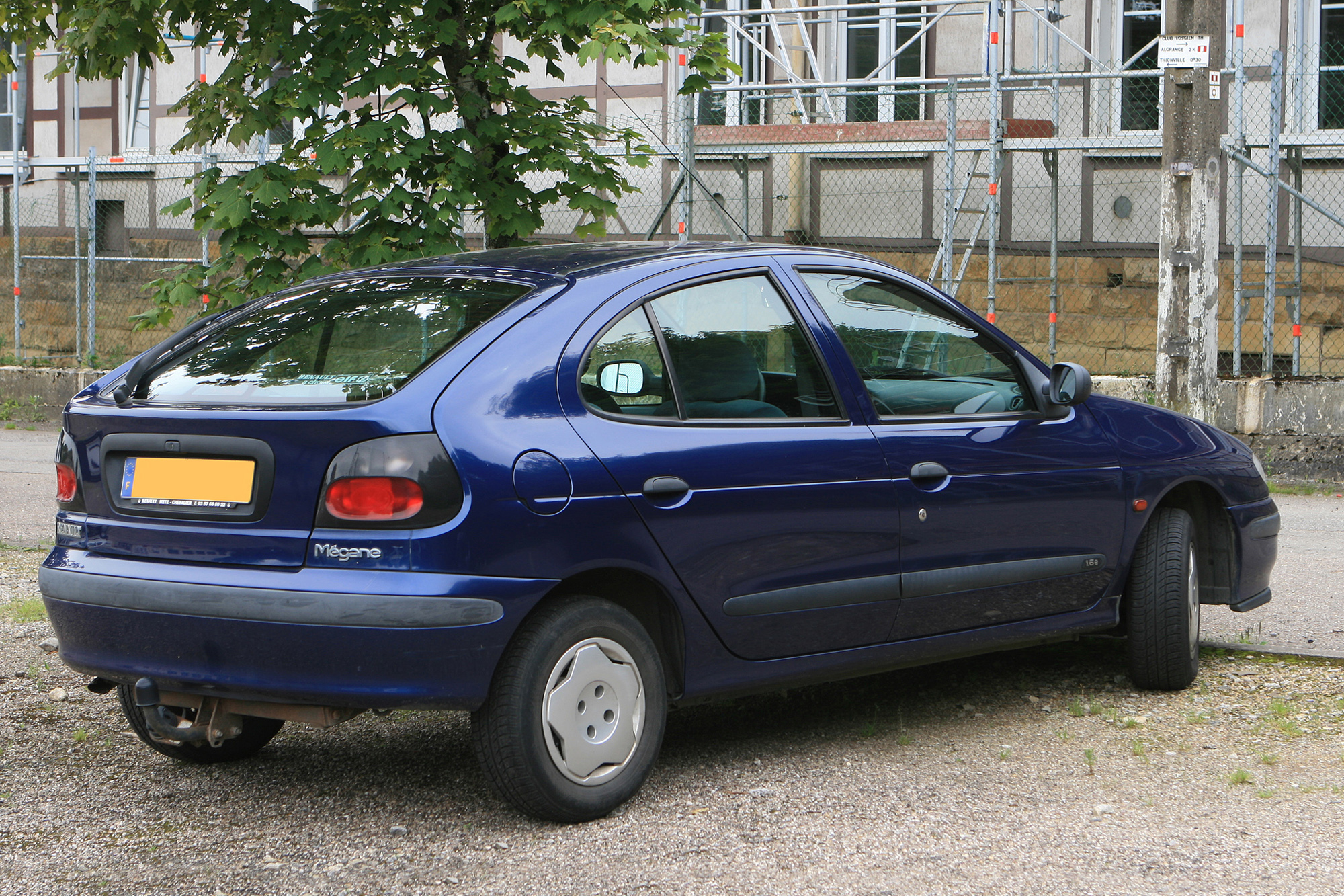 Description du véhicule Renault Megane 1 Encyclopédie