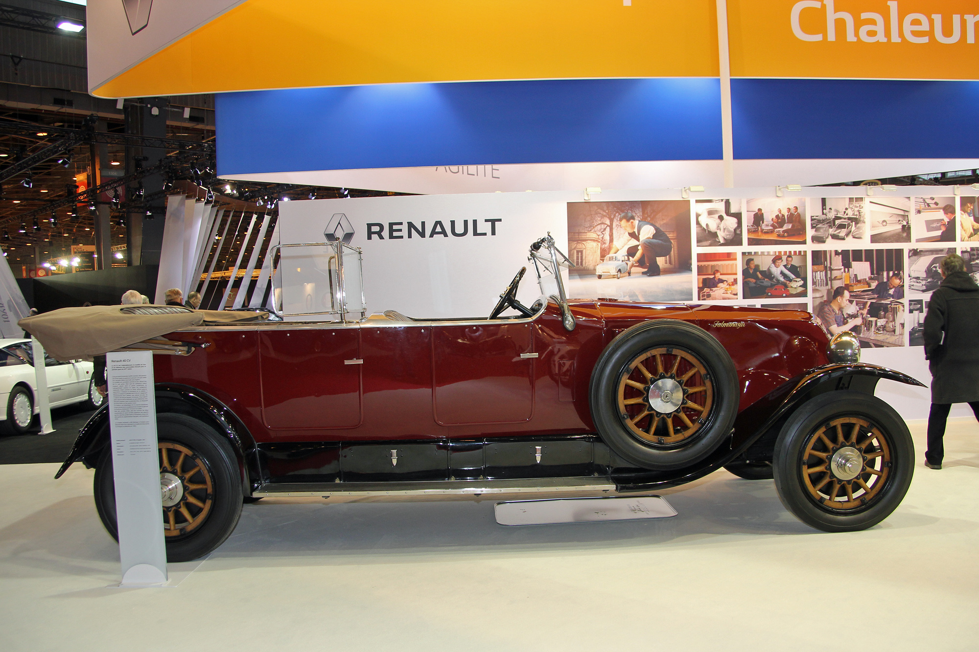 Description du véhicule Renault 40 cv Encyclopédie automobile