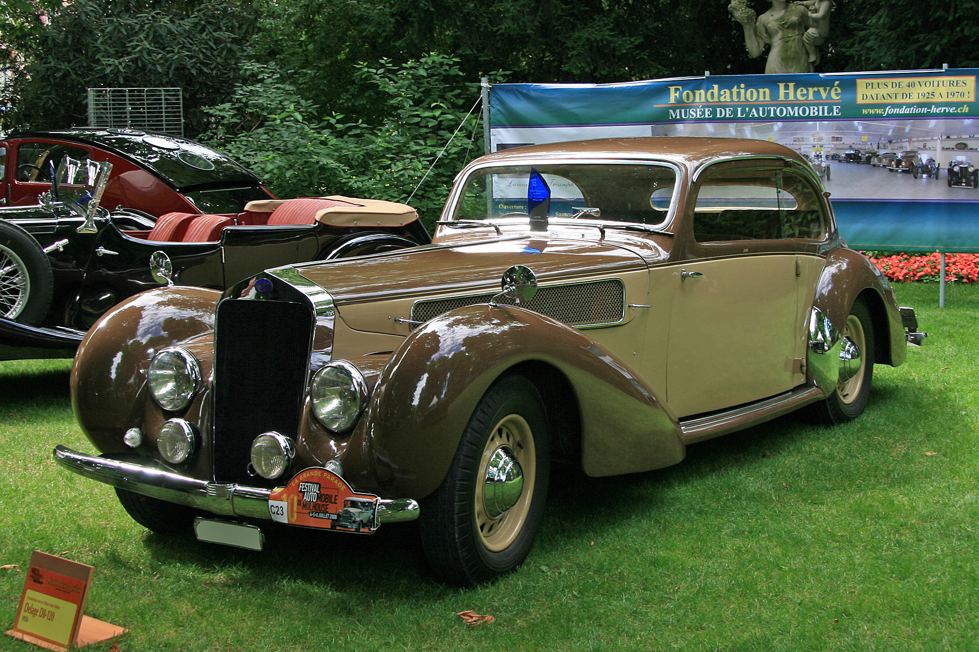 Description du véhicule Delage D8 120 Encyclopédie automobile