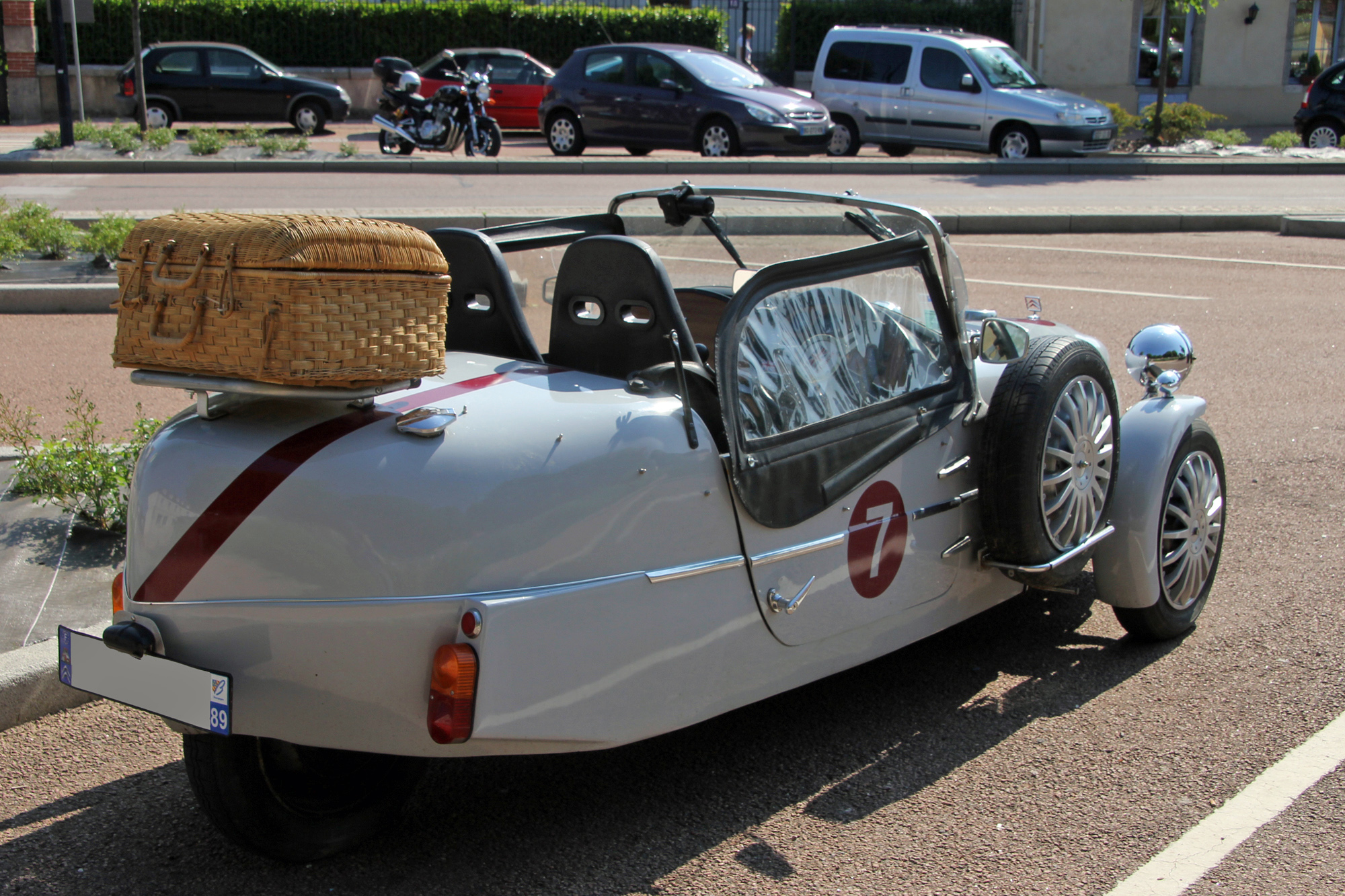 citroen 2cv 3 roues