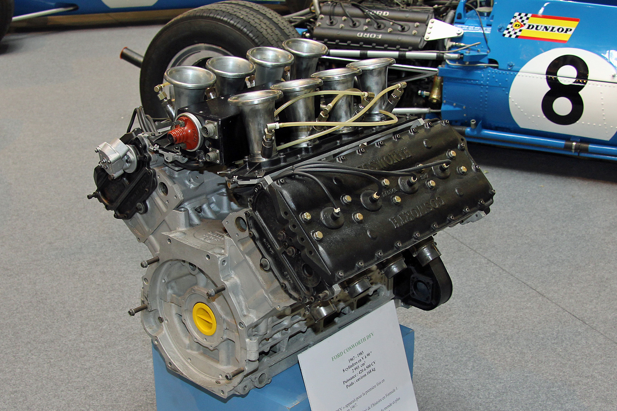 Matra sport Moteur Ford Cosworth DFV