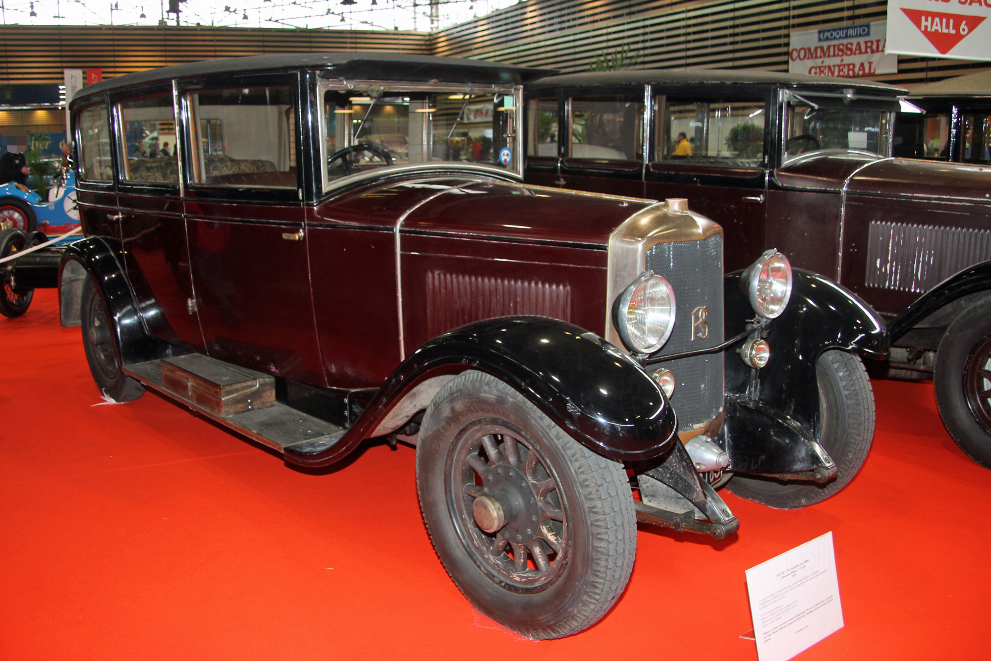 Rochet Schneider 25000 limousine Billeter et Cartier