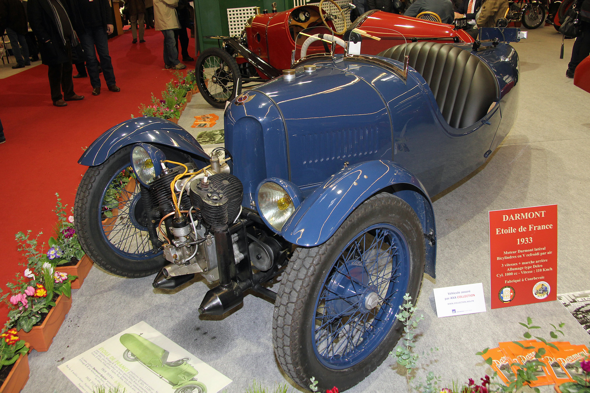 Darmont RM Sotheby's c. 1921 ThreeWheel Runabout