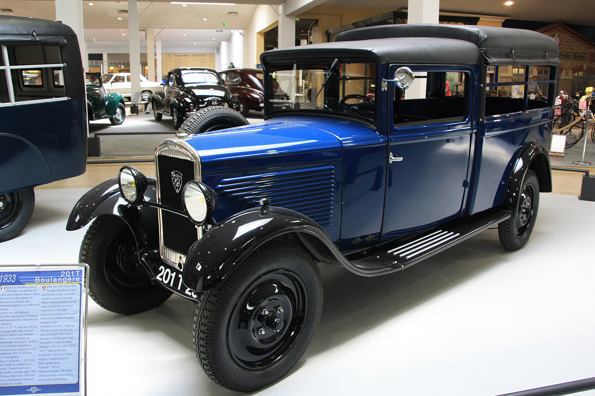 Peugeot 201T boulangère
