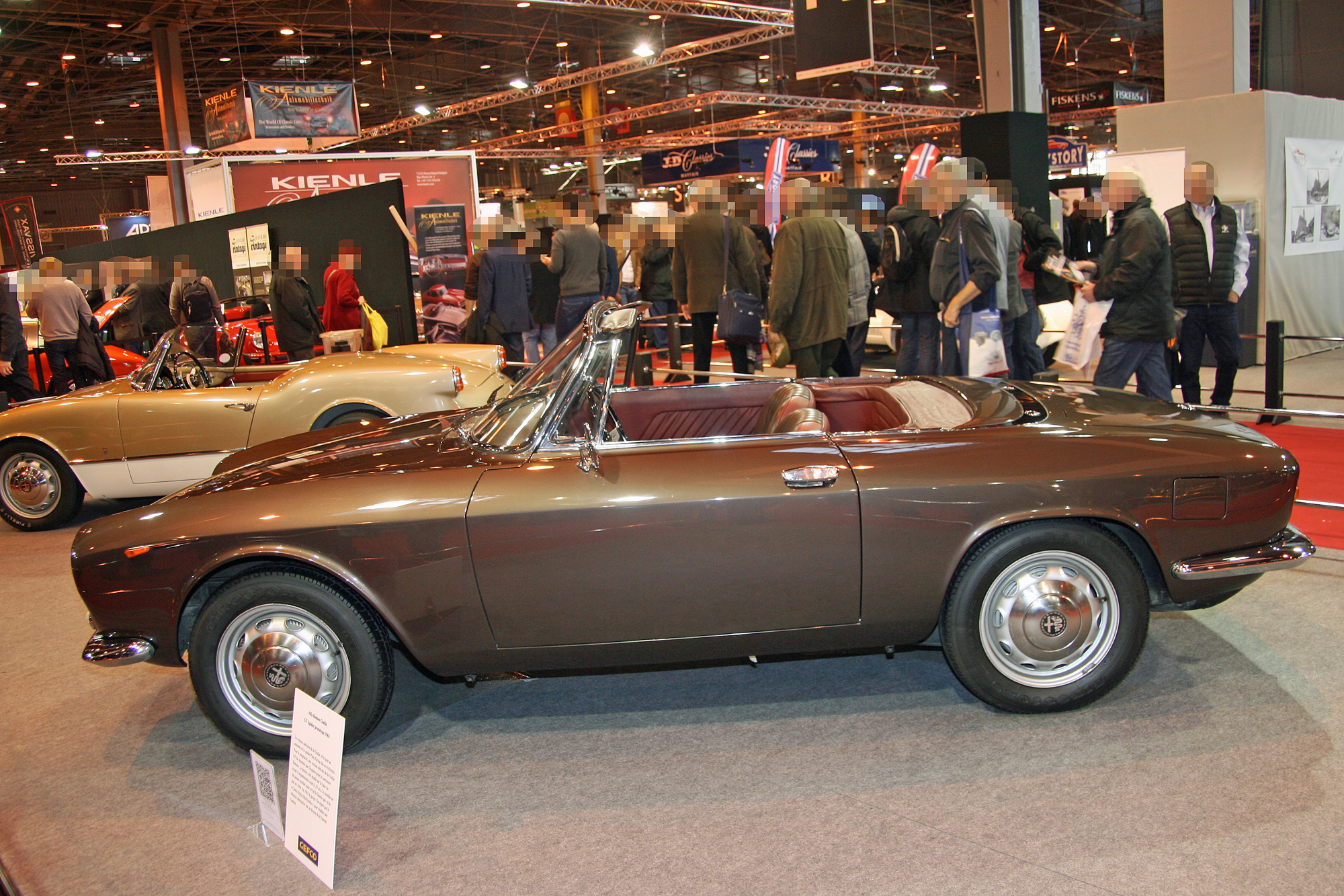 Alfa Romeo Giulia GT spider prototype