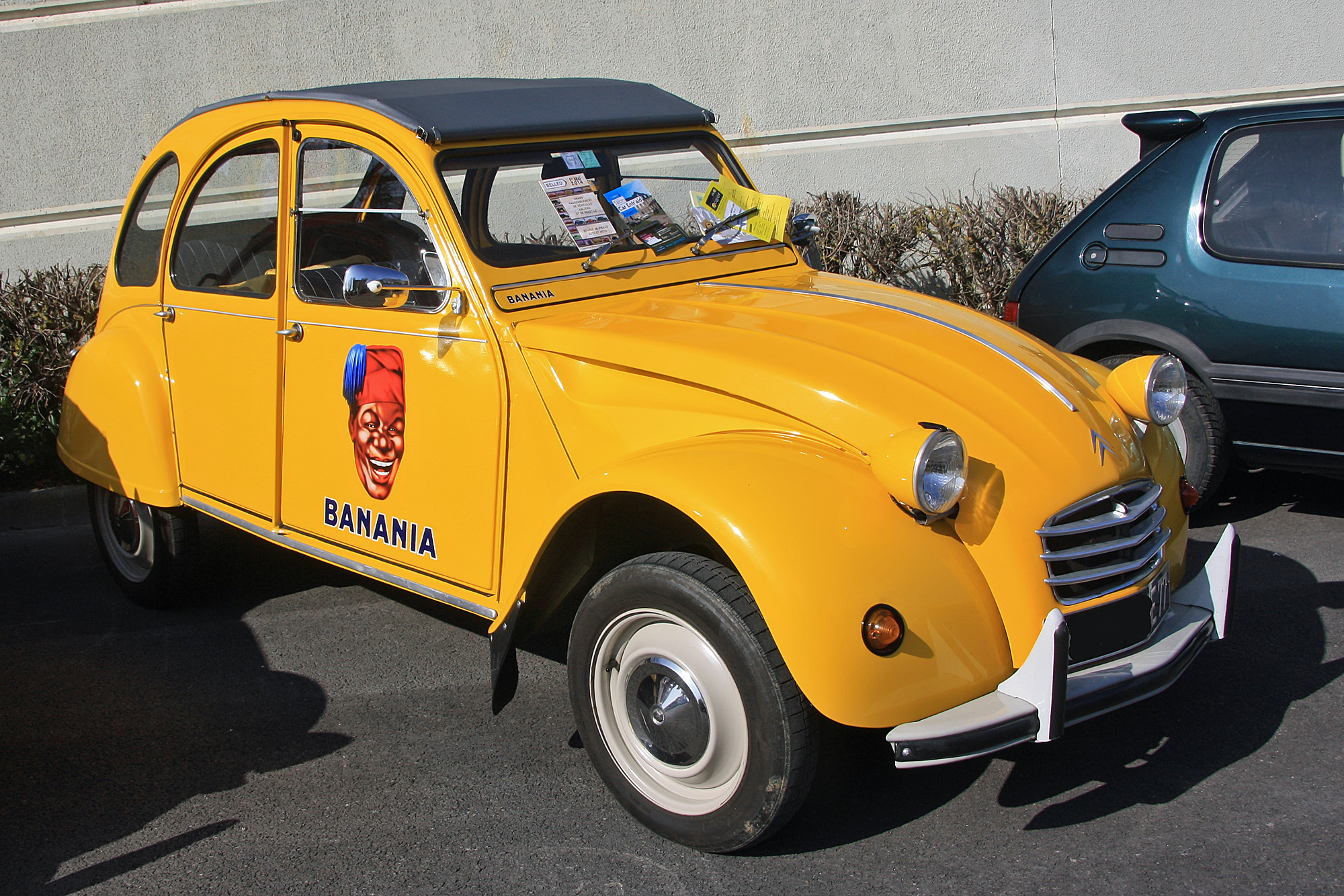 Citroën 2cv transformée (peinture)