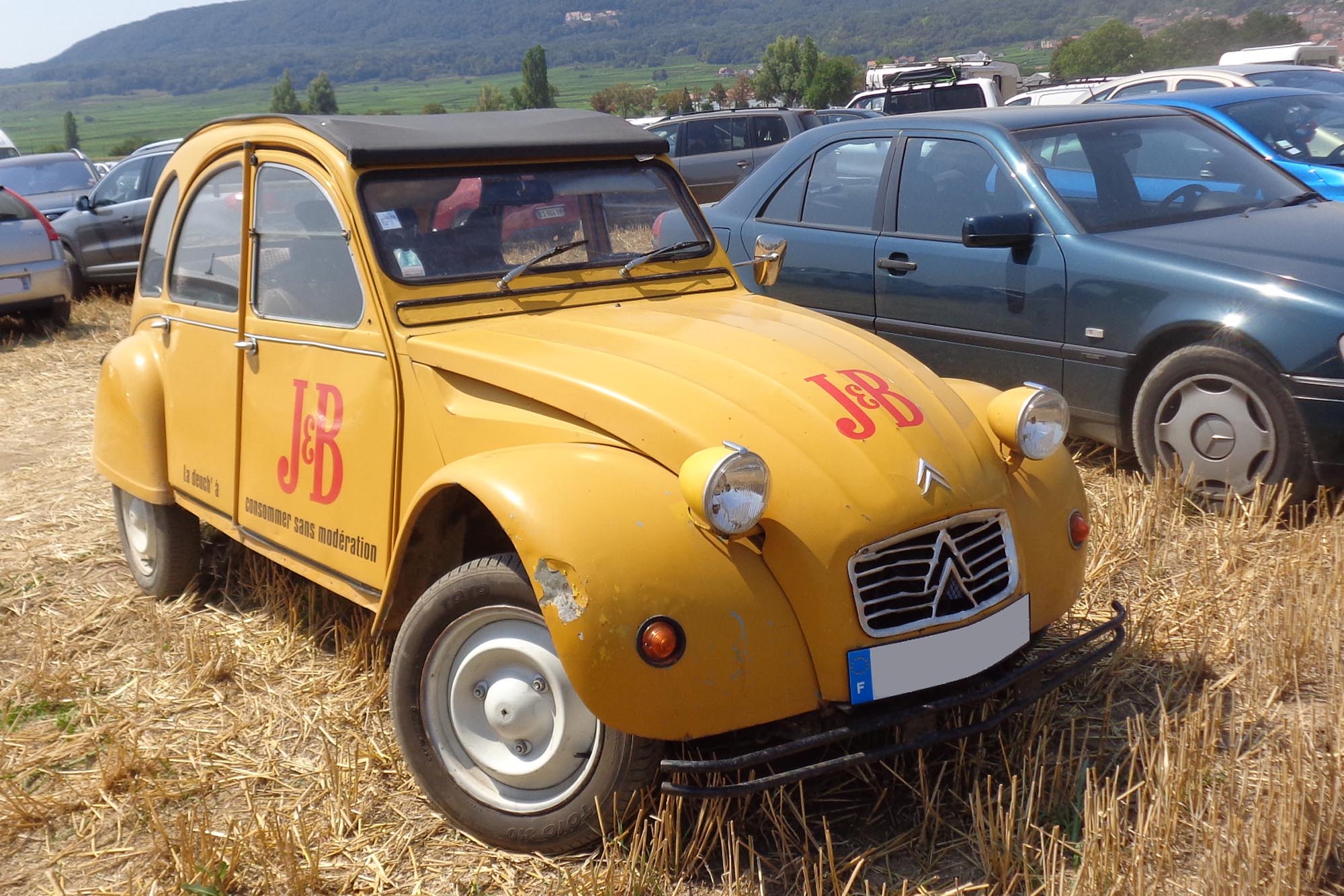 Citroën 2cv transformée (peinture)