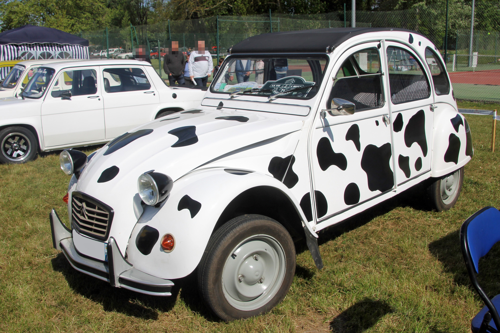 Citroën 2cv transformée (peinture)