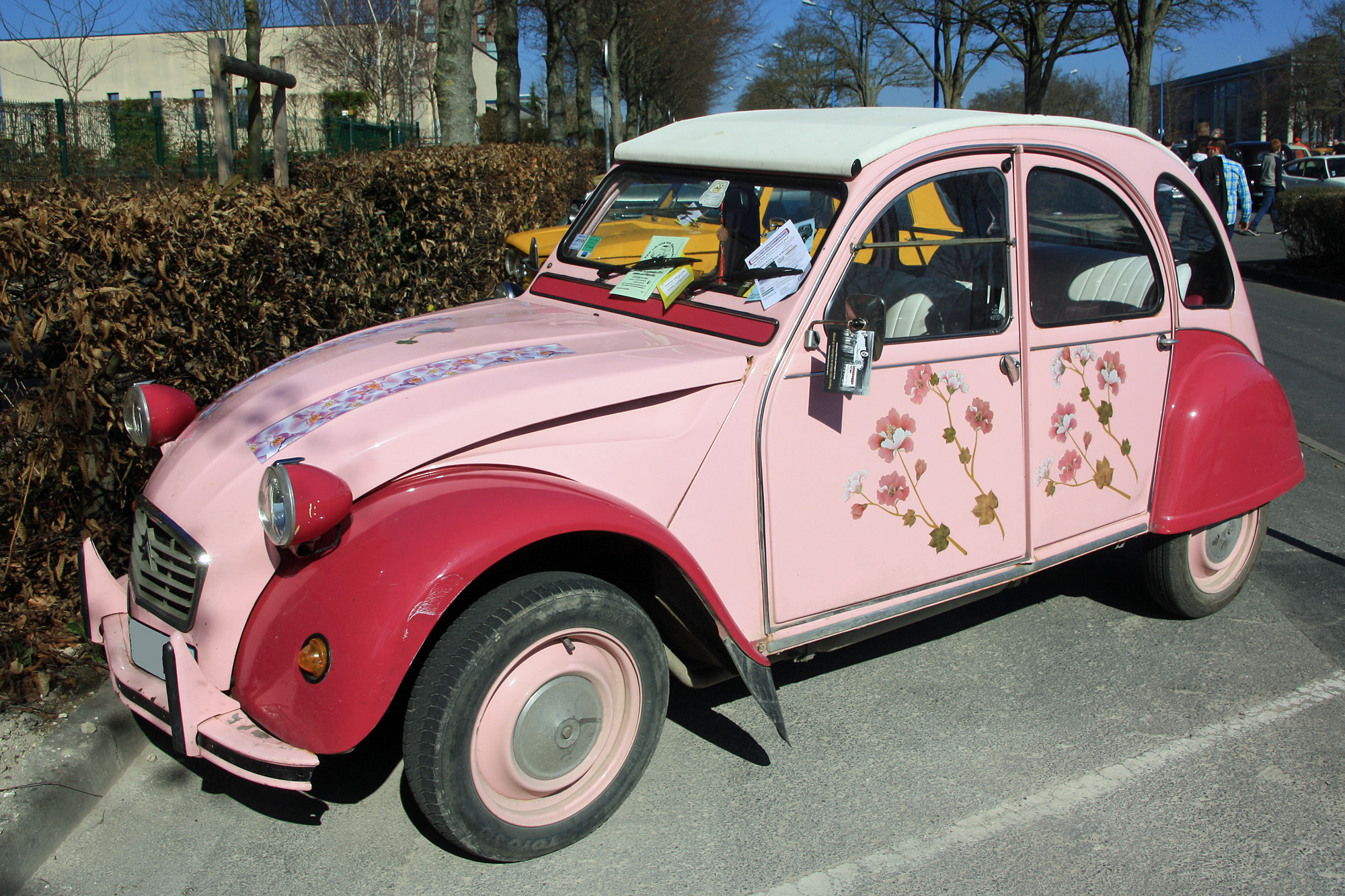 Citroën 2cv transformée (peinture)