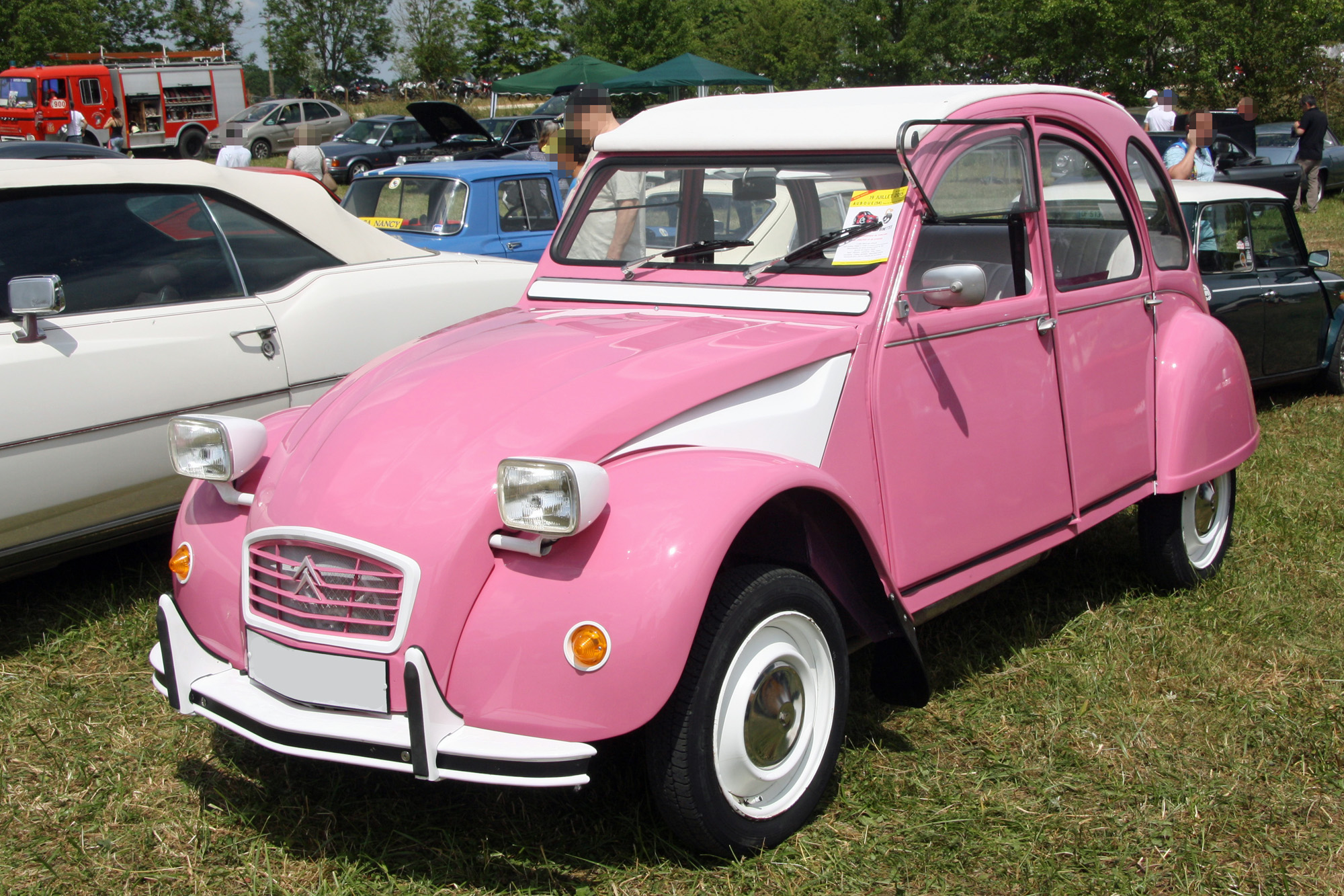 Citroën 2cv transformée (peinture)