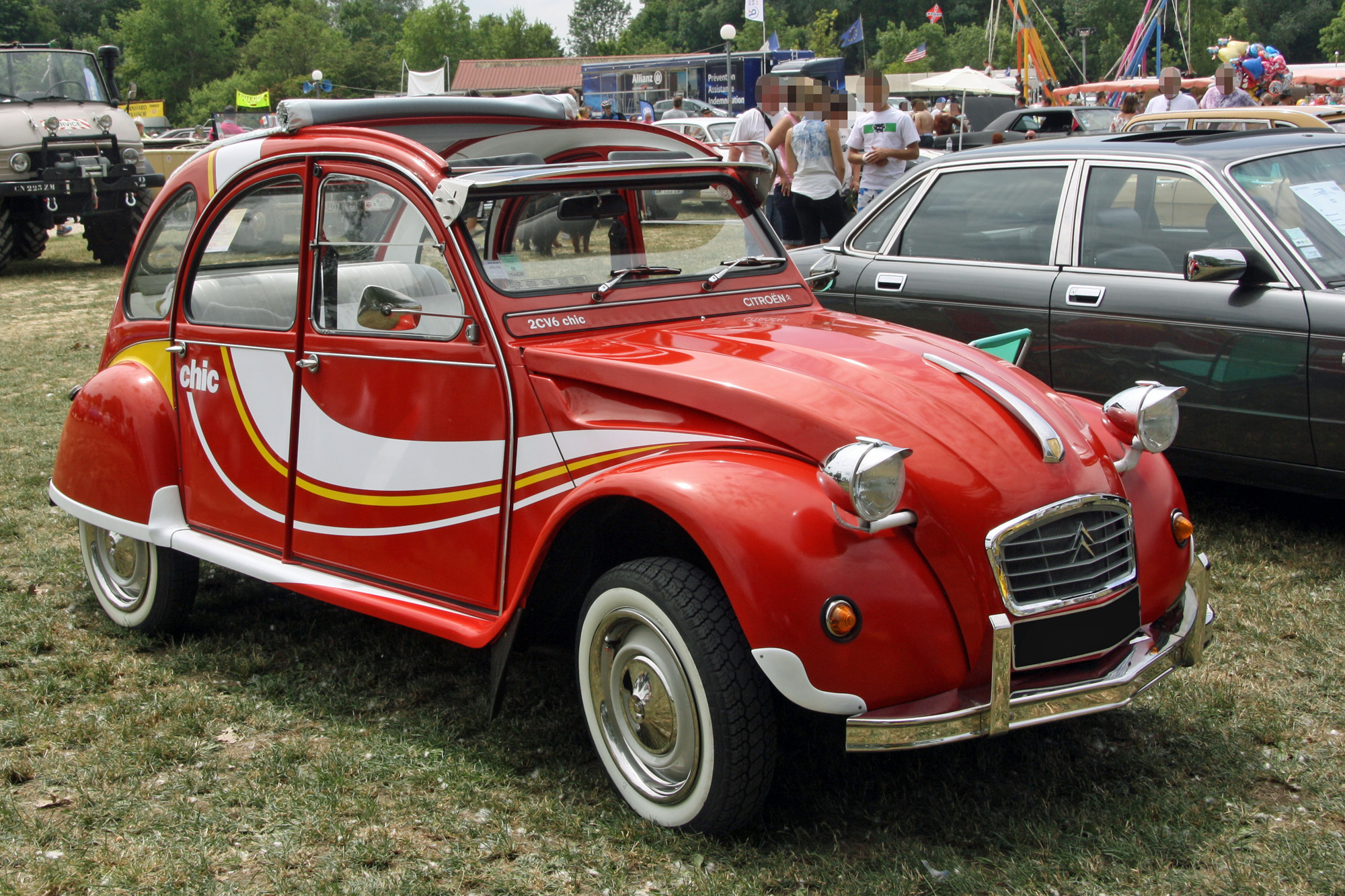 Citroën 2cv transformée (peinture)