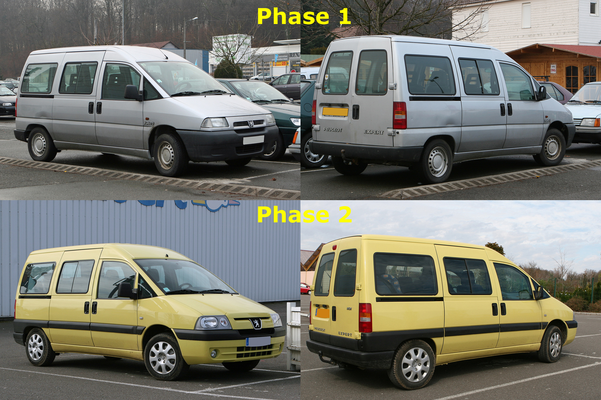 Peugeot Expert 1 phase 2