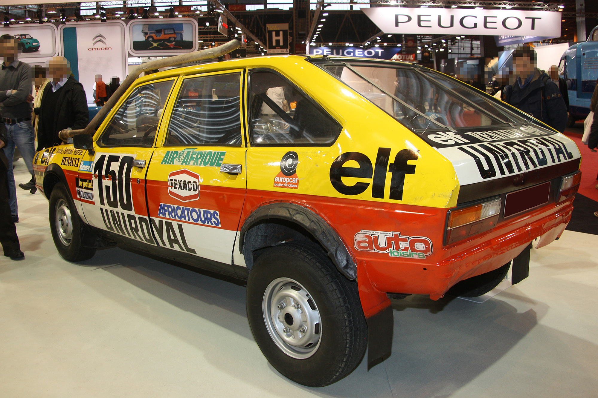 Renault 20 turbo 4×4 Paris Dakar
