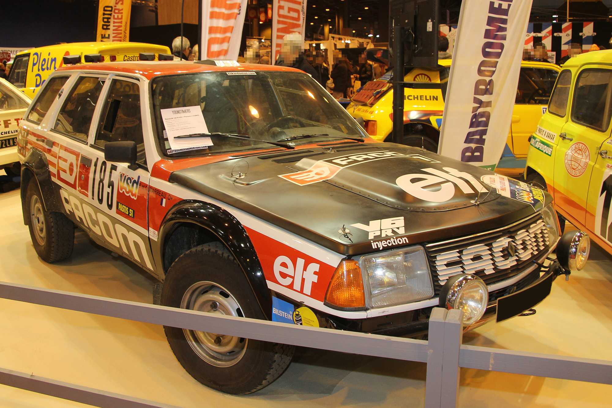 Renault 18 proto Facom Paris-Dakar
