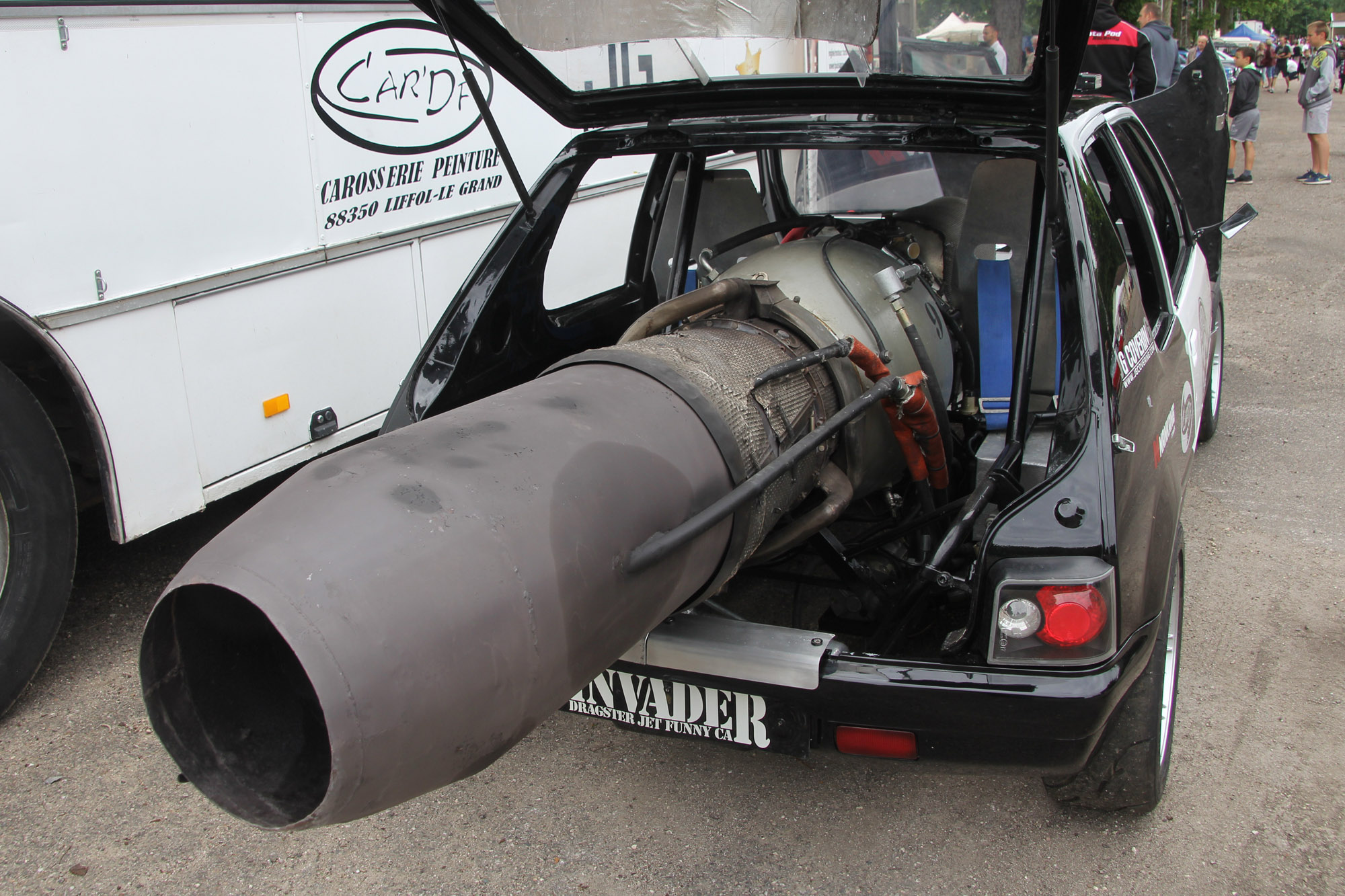 Peugeot 205 à réaction