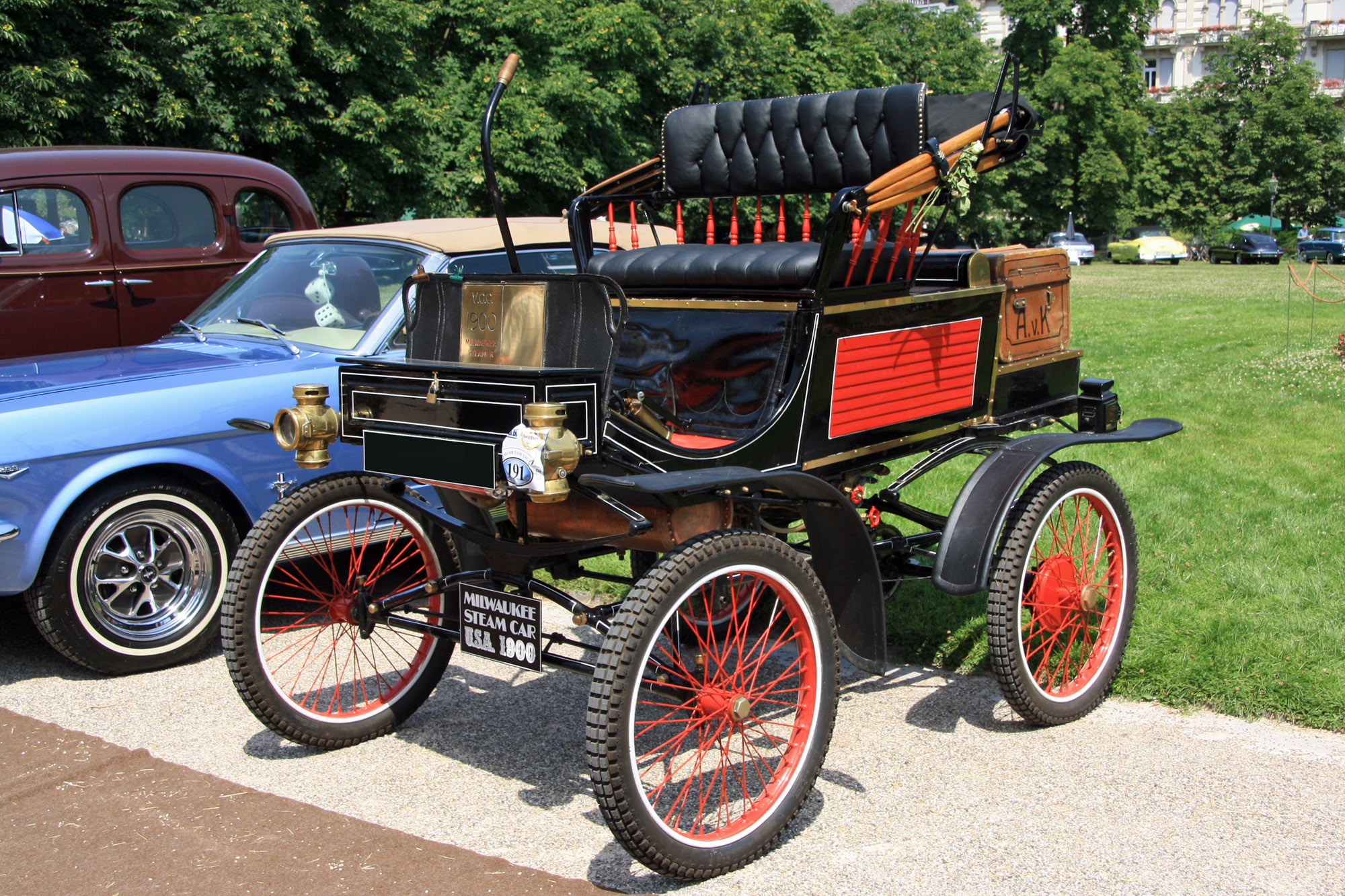 Milwaukee Steam car