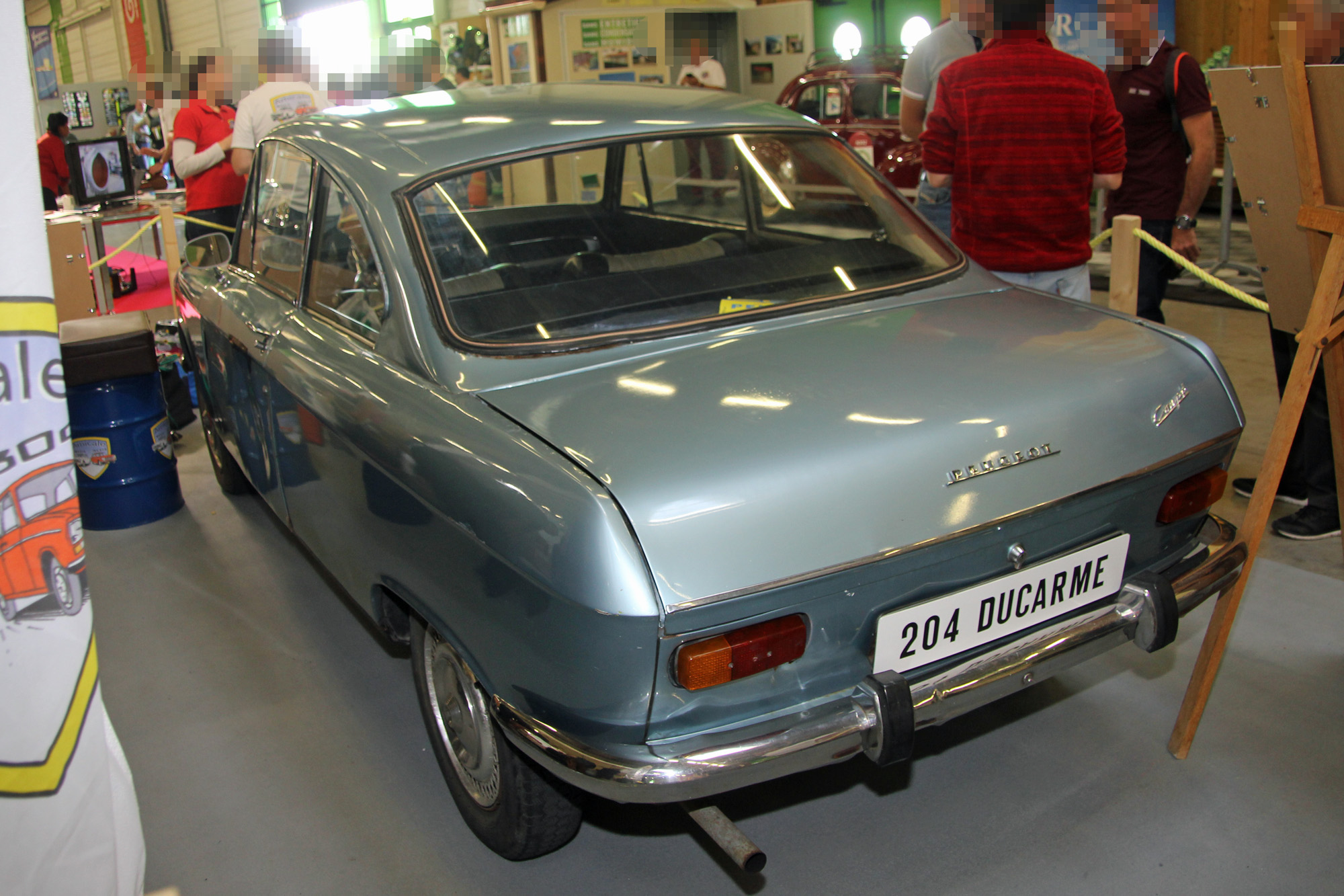 Peugeot 204 coupé Ducarme