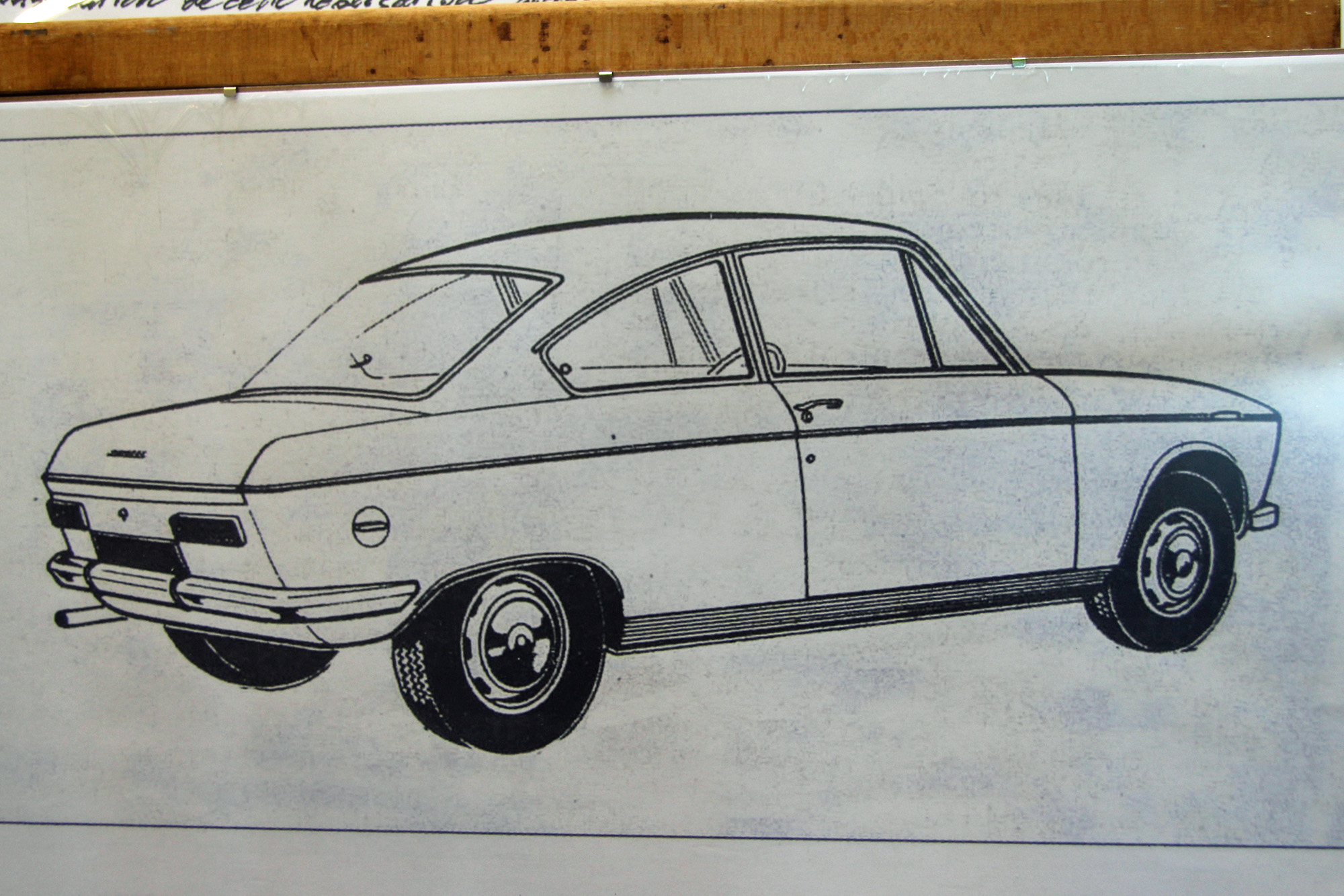 Peugeot 204 coupé Ducarme