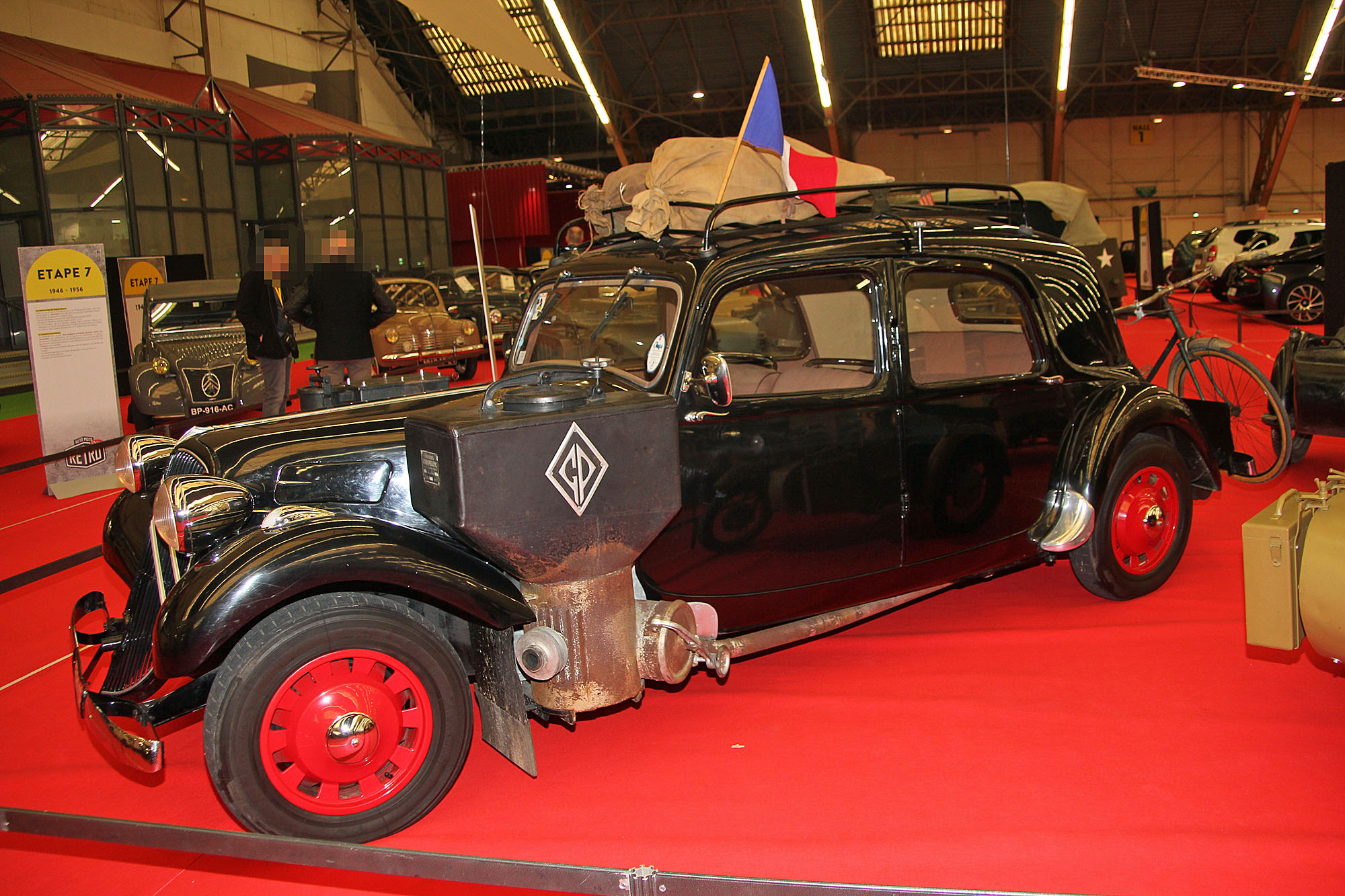 Citroën Traction 1 à gazogène