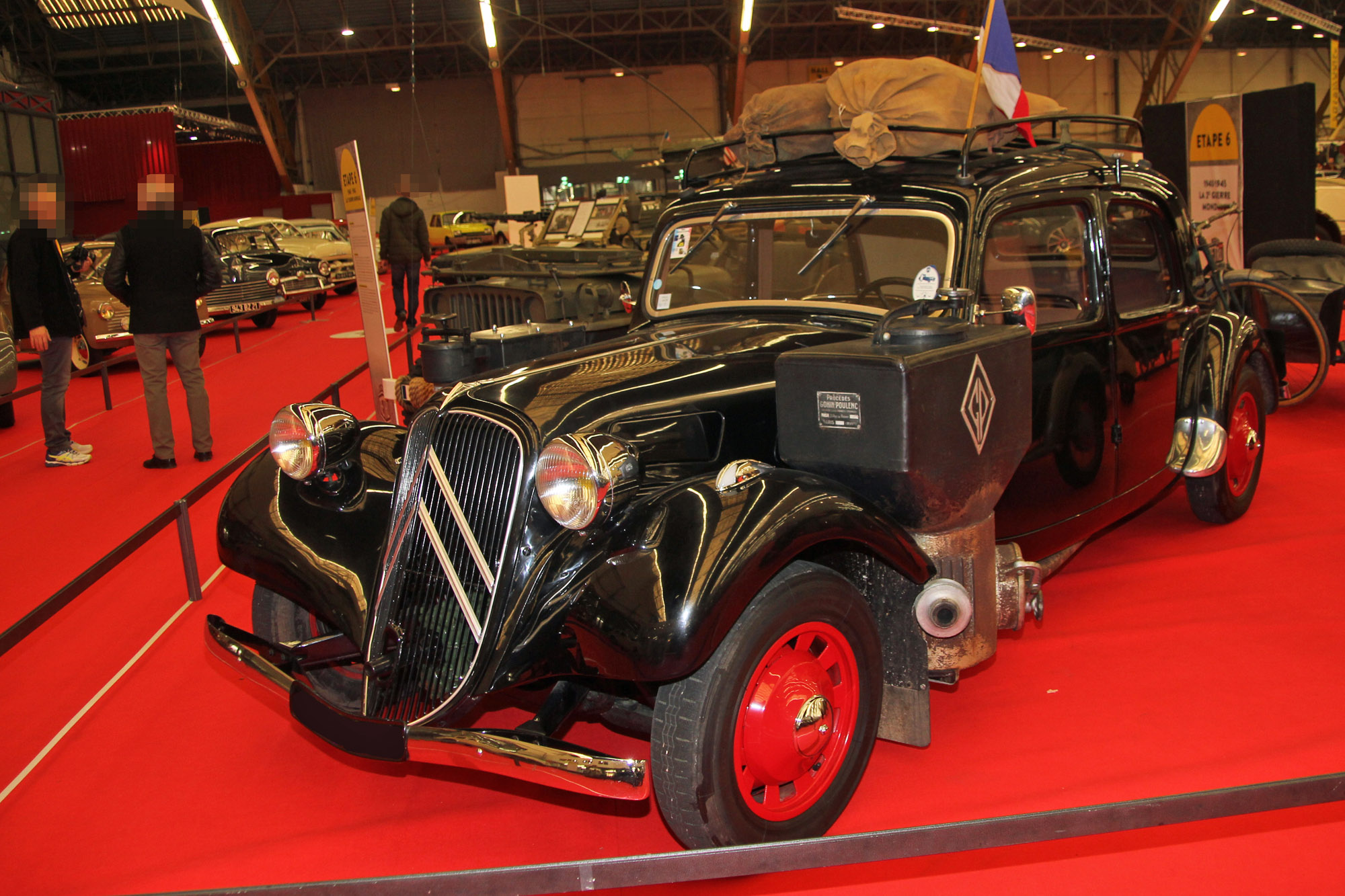 Citroën Traction 1 à gazogène