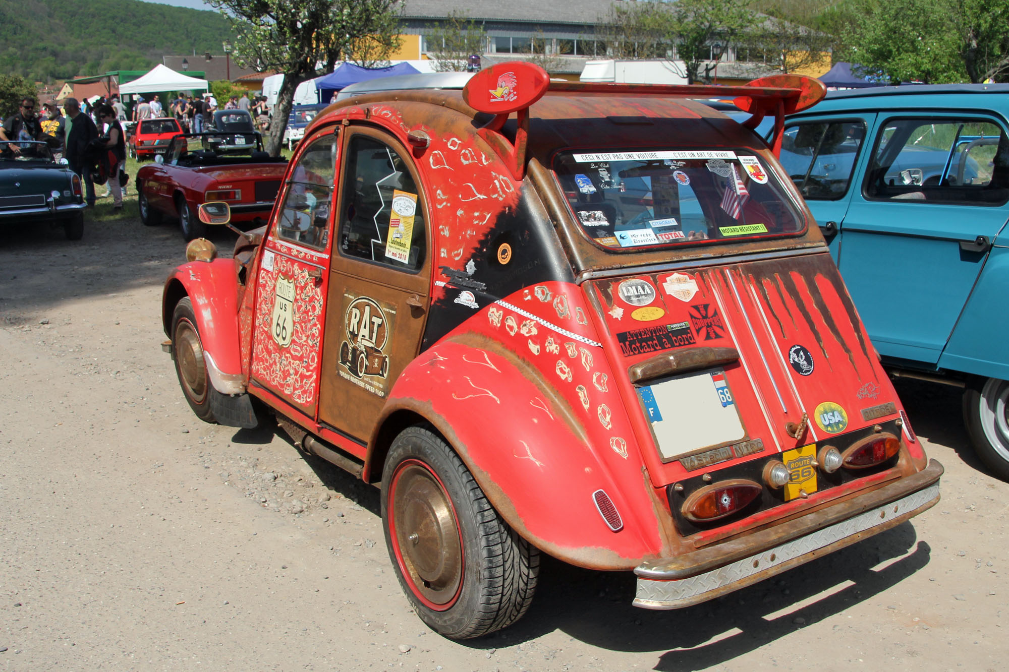 Citroën 2cv rat