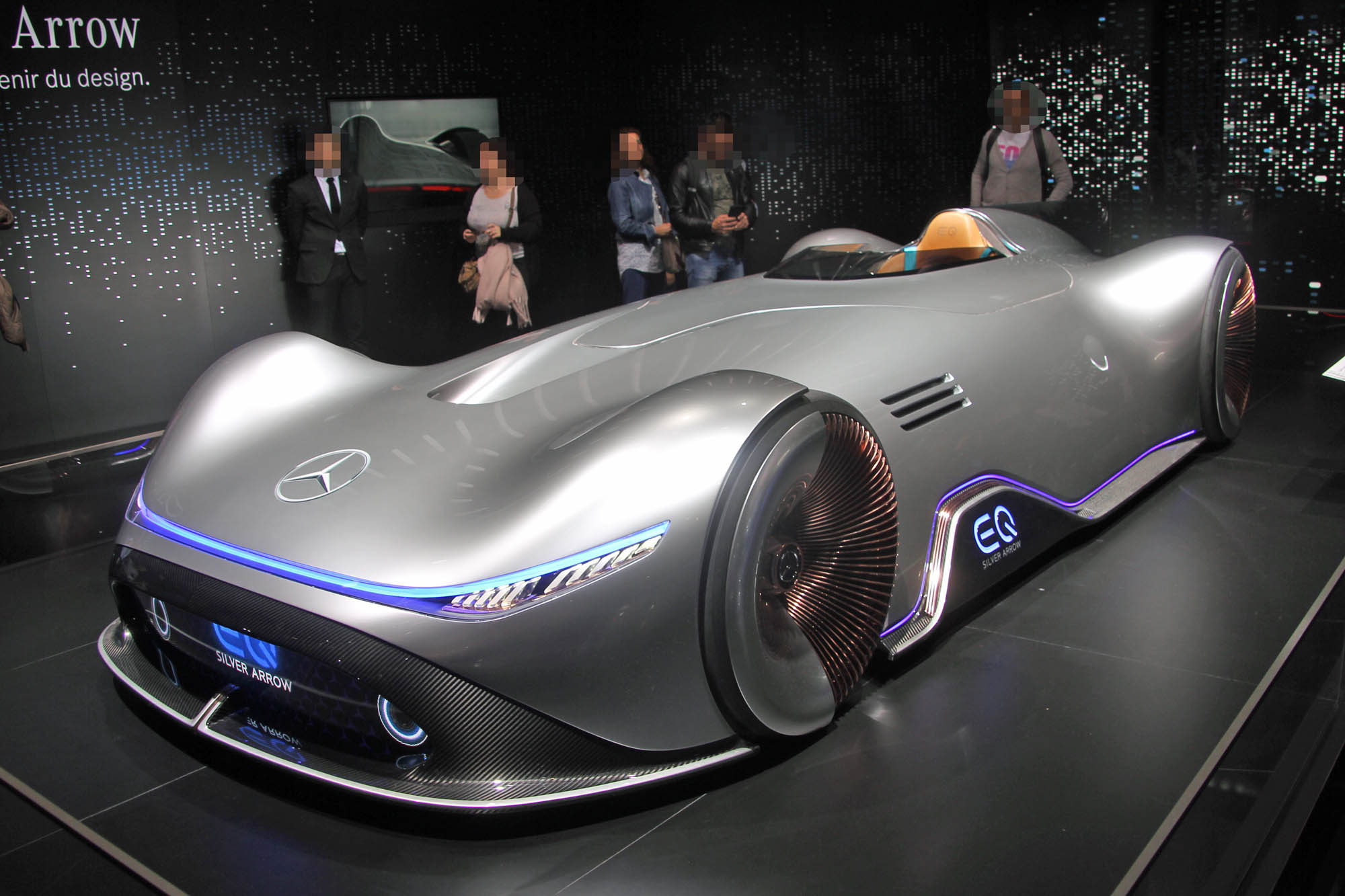 Mercedes-Benz Vision EQ Silver Arrow