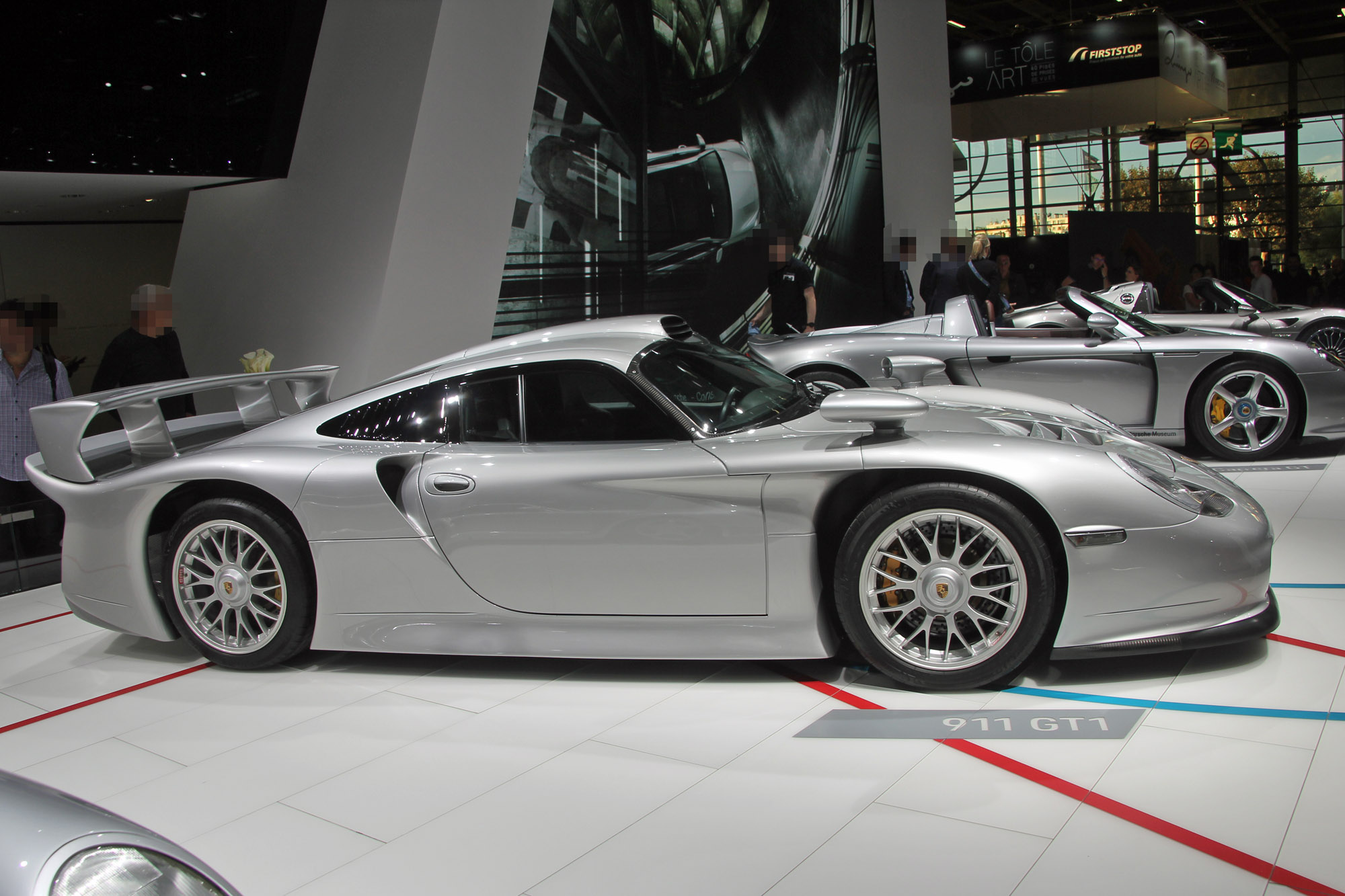 Porsche  911 GT1 version route