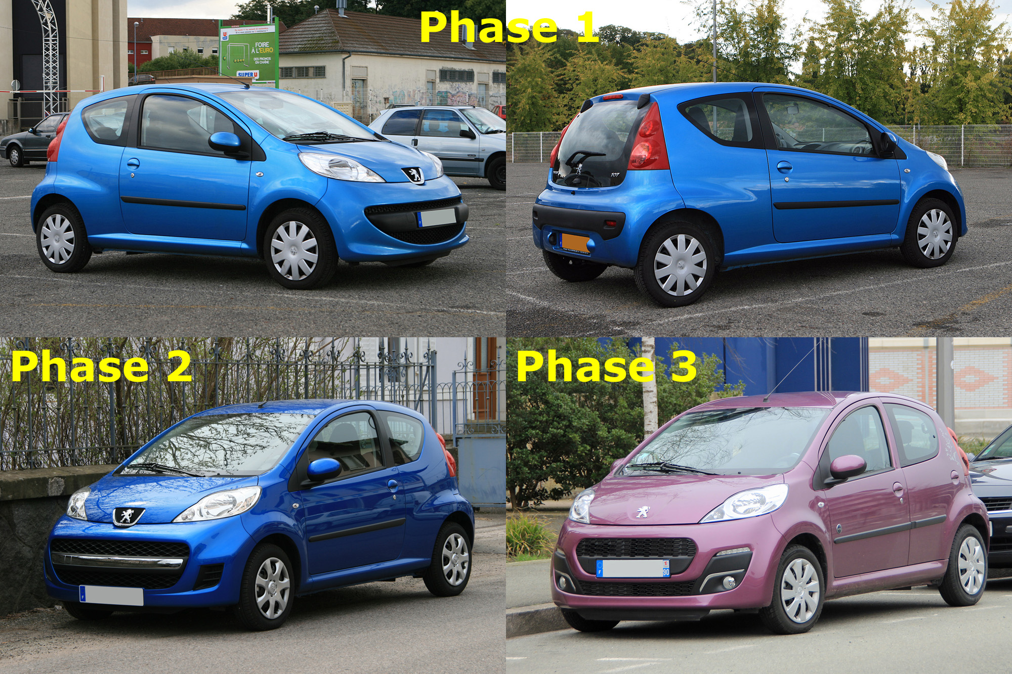 Peugeot 107 phase 2