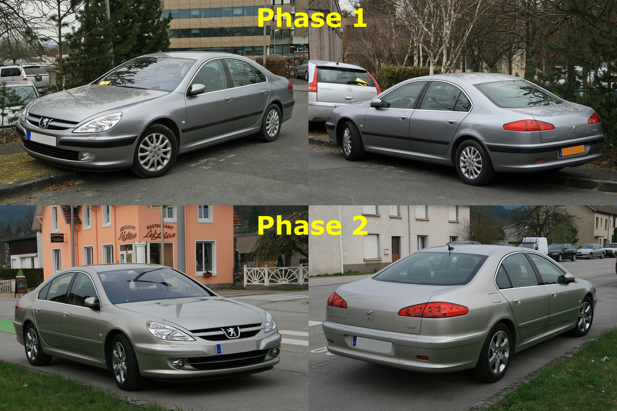 Peugeot 607 phase 2