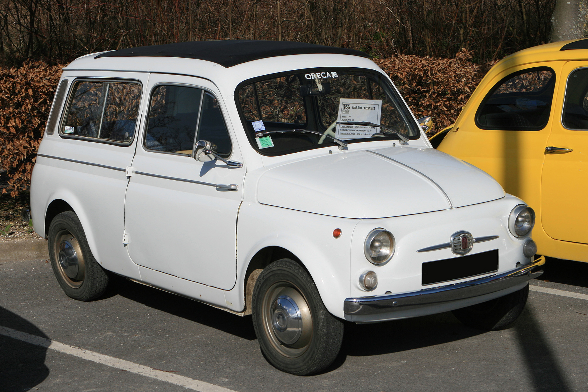 Fiat 500 Jardinière