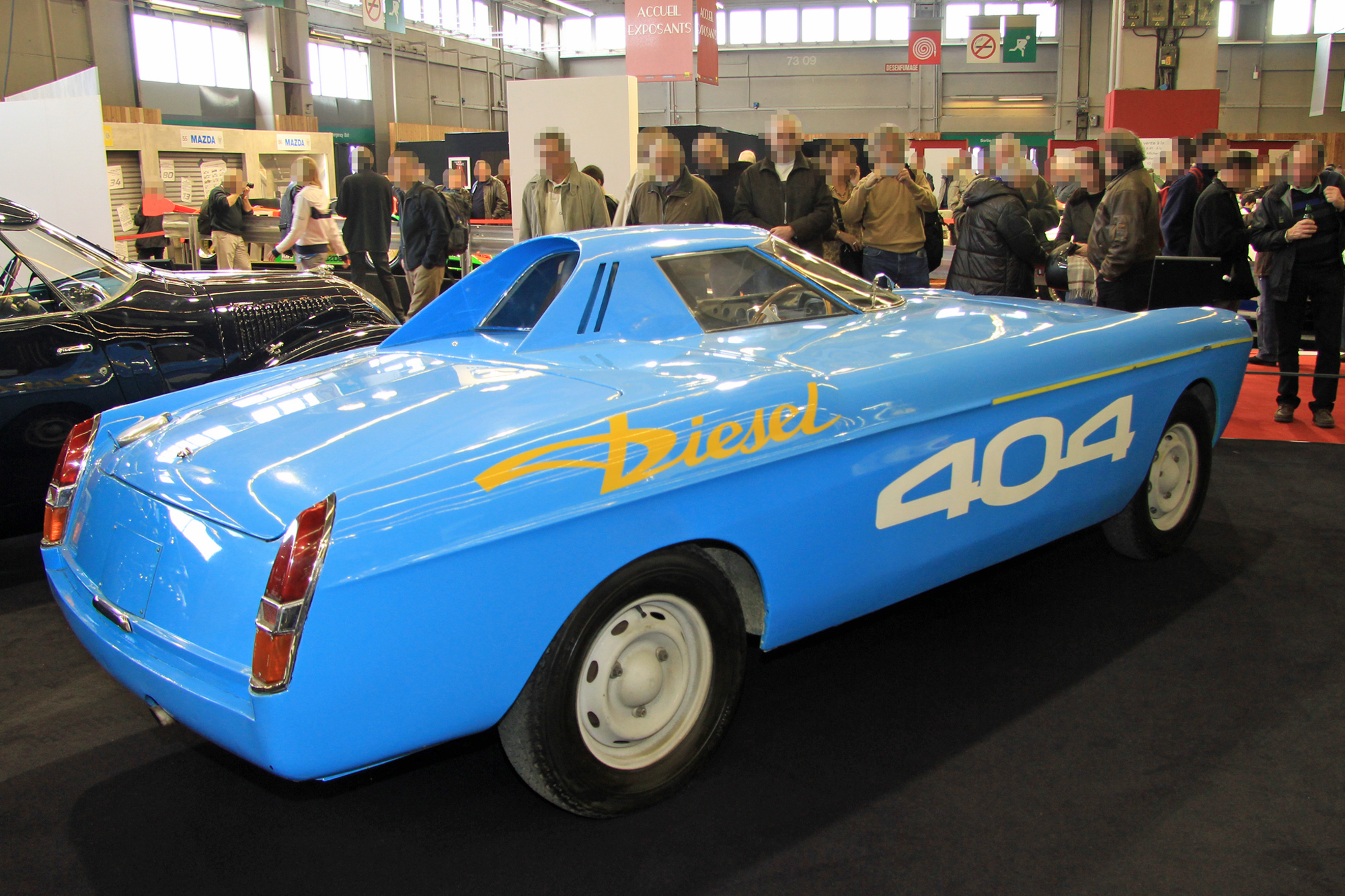 Peugeot Concept 404 Diesel des records