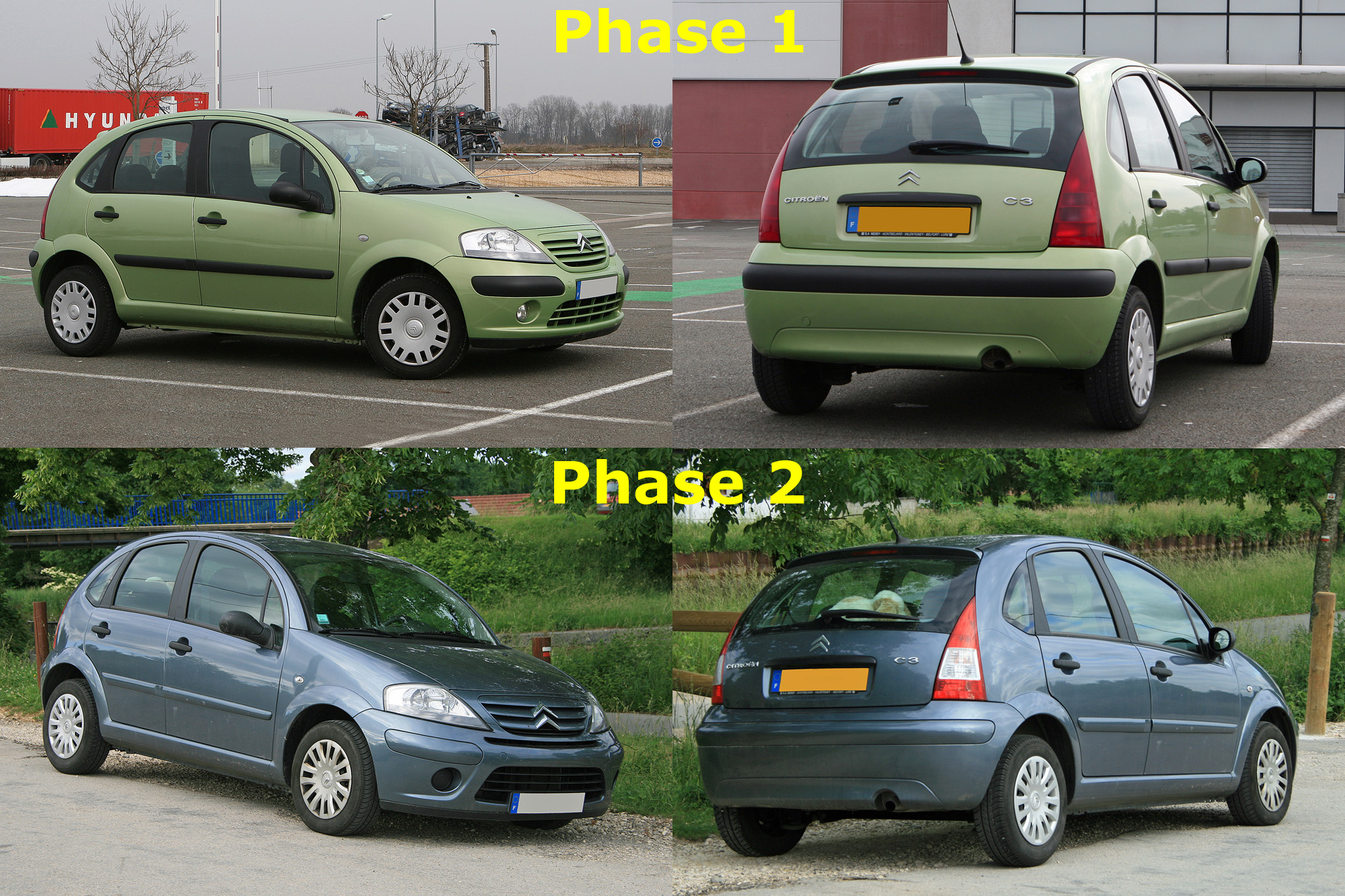 Citroën C3 1 phase 1