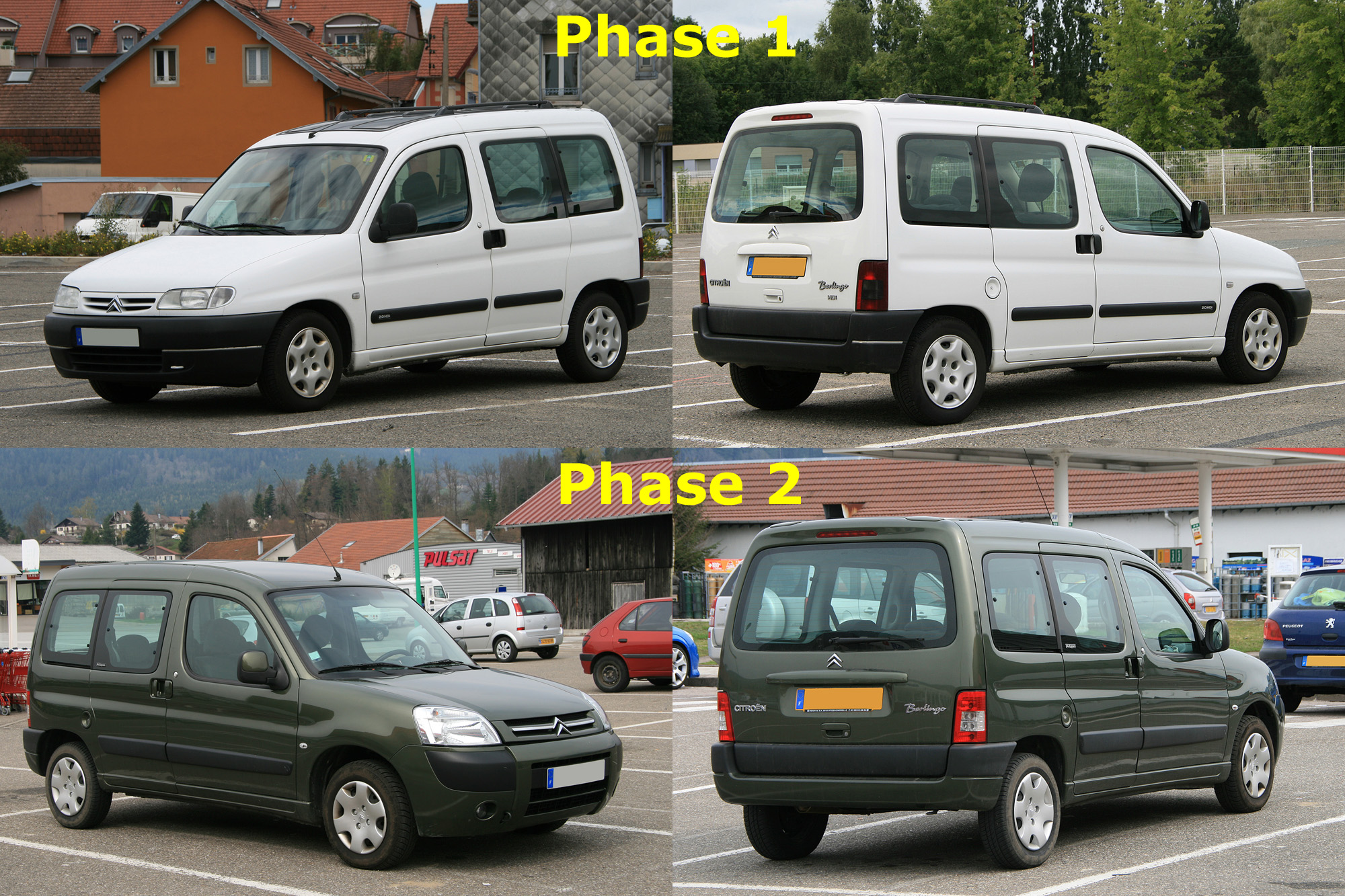 Citroën Berlingo 1 phase 1